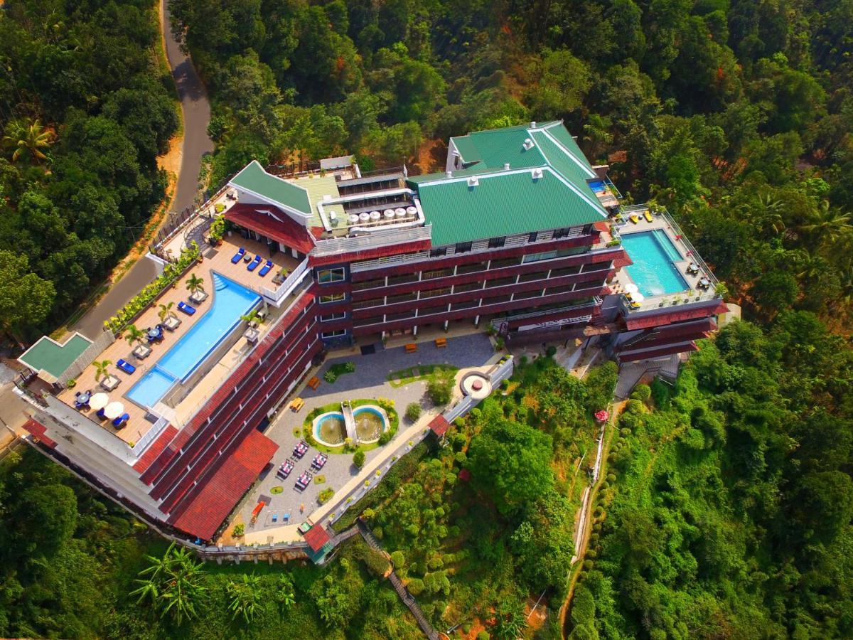 Hotel The Panoramic Getaway Munnar Exterior foto Aerial view of the hotel